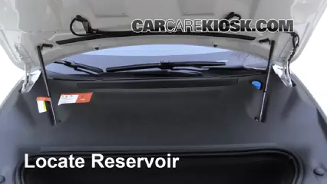 2017 Tesla S 90D Electric Líquido limpiaparabrisas Agregar líquido